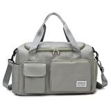 Waterproof Gym Bag for Travel - Size l - Purple Red