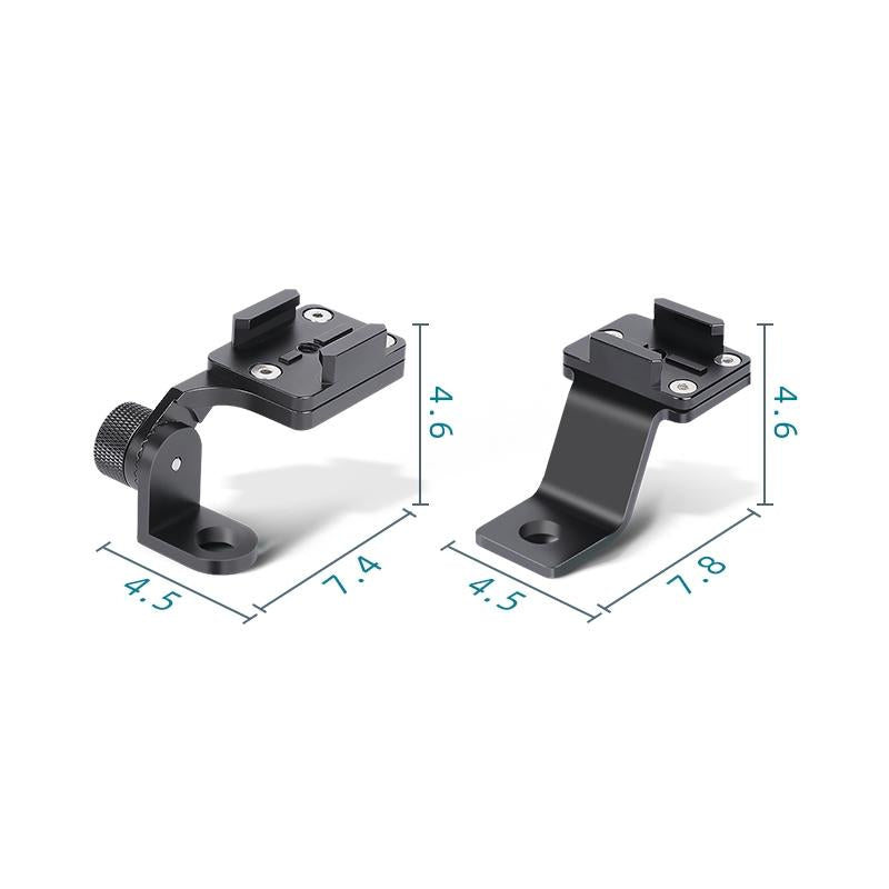 Universal Motorcycle Phone Bracket for Action Cameras - Gold