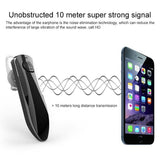 Mini Wireless Sport Bluetooth Headset - Universal Gold - Top-Down View