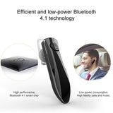 Mini Wireless Sport Bluetooth Headset - Universal Gold - Rear View