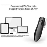 Mini Wireless Sport Bluetooth Headset - Universal Gold - Low Angle