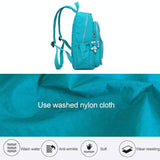 Versatile Teen Backpack for School & Travel - 27x13x37cm - Wine Red