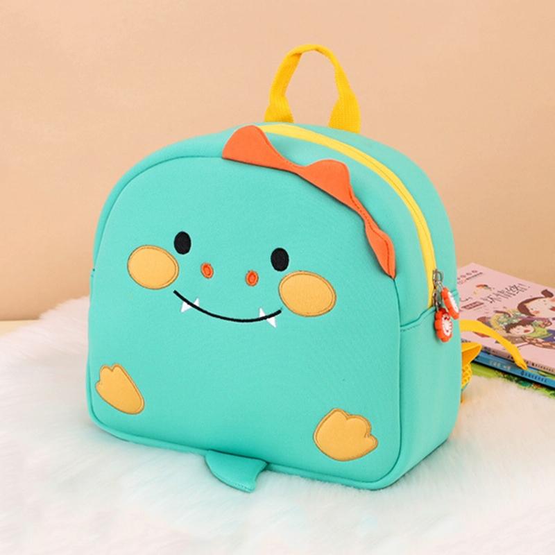 Kids' Anti-lost School Bag - Secure & Stylish - Purple Apple Medium