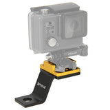 Universal Motorcycle Mount for Action Cameras - Gold
