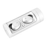 Wireless Touch Bluetooth Headset with Magnetic Charging - Automatic Pairing - Gold - 45-Degree Angle