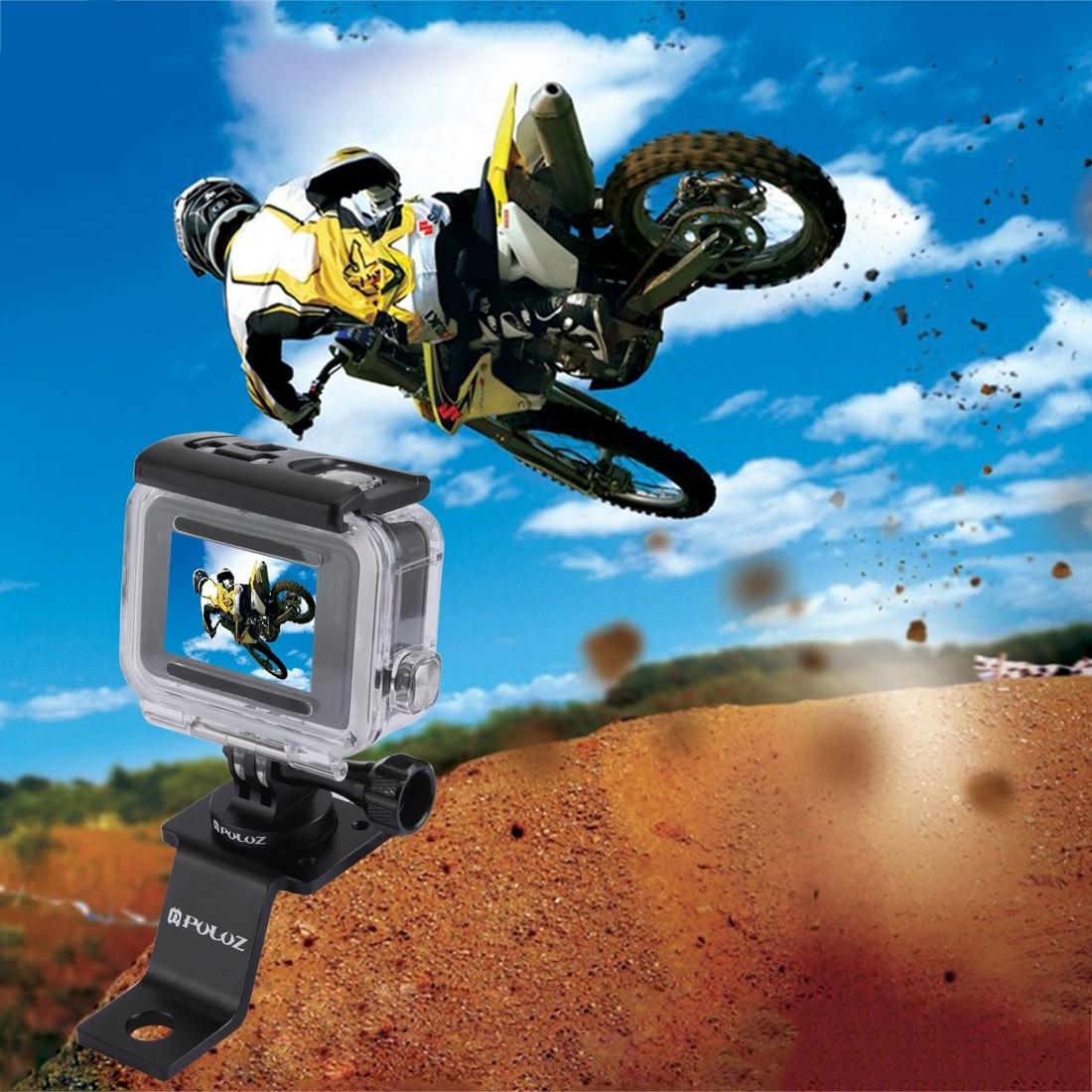 Universal Motorcycle Mount for Action Cameras - Gold