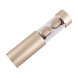 Wireless Touch Bluetooth Headset with Smart Magnetic Charging - Automatic Pairing - Gold