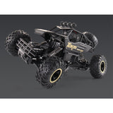37cm Remote Control Bigfoot Climbing Car - 1 12 Alloy 4wd Cross-country Toy - Gold - Low Angle