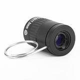 Mini Pocket Telescope with Finger Buckle - 2.5x17.5mm - Gold