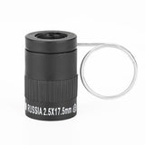 Mini Pocket Telescope with Finger Buckle - 2.5x17.5mm - Gold - Extra Image
