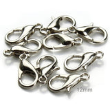 12Mm High Quality Alloy Lobster Claw For Diy Jewelry - Gold - Side View