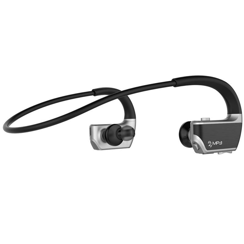 Wireless Sports Bluetooth Earphones - Binaural Hanging Type 5.0 - Gold