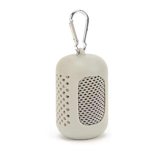 Chill Towel For Summer Workouts - Cylindrical Light Gray