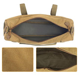 Waterproof Nylon Messenger Bag Multifunctional Outdoor Gear - Khaki - 45-Degree Angle