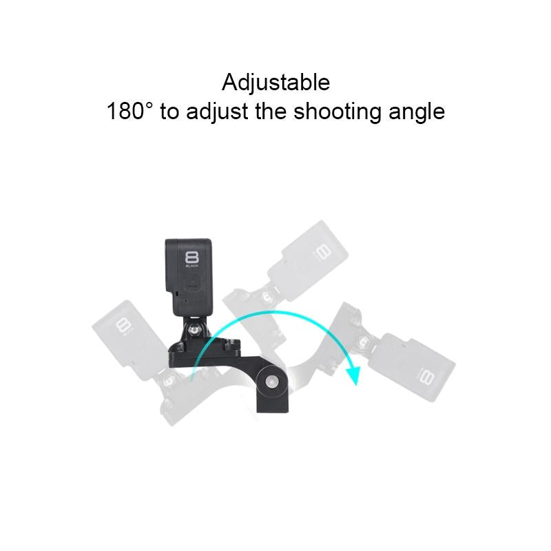 Universal Motorcycle Phone Bracket for Action Cameras - Blue