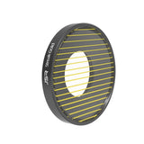 Enhanced Streak Drawing Lens Filter for Dji Action 3 - Blue - Side View