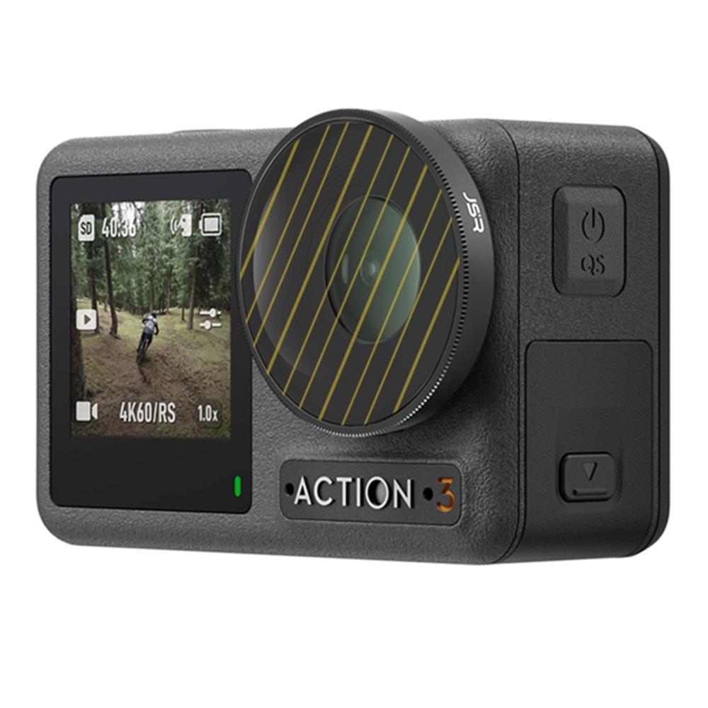 Enhanced Streak Drawing Lens Filter for Dji Action 3 - Blue