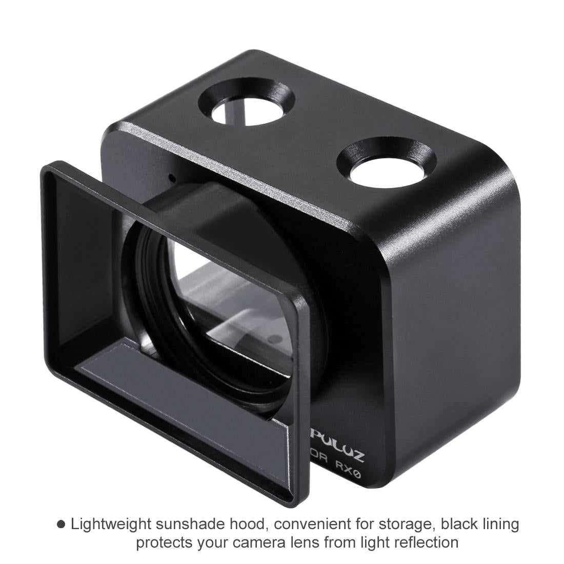 Sony Rx0 Protective Cage with 37mm Lens and Sunshade - Blue