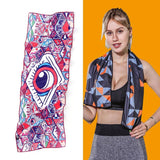 Quick Drying Gym Towel For Sports - Starry Sky - Extra Image