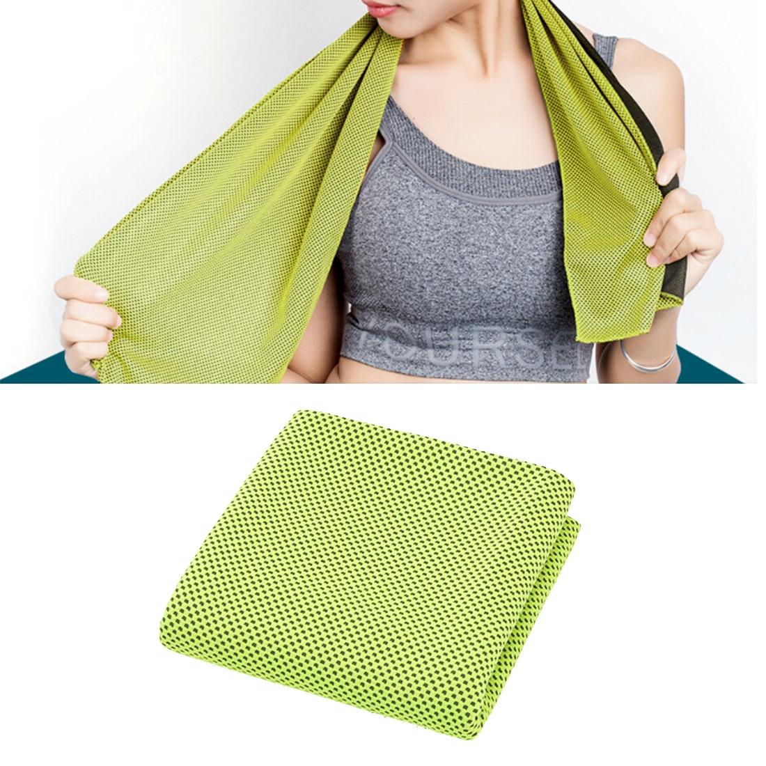 2-pack Enduring Ice Towels - Microfiber Fabric 30*100cm - Ideal for Gym and Sports - Purple
