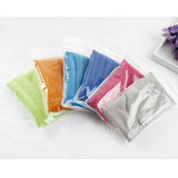 2-pack Enduring Ice Towels - Microfiber Fabric 30*100cm - Ideal for Gym and Sports - Purple - Rear View