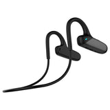 Waterproof Bone Conduction Bluetooth Earphones 5.0 for Sports - Blue - Side View