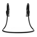 Waterproof Bone Conduction Bluetooth Earphones 5.0 for Sports - Blue - Close-Up Angle