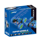 Blue Stunt Tumbling Car Toy with 2.4ghz Remote Control