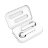 Wireless Touch Earphones with Magnetic Charging Box - Bluetooth 5.0 - Blue - Side View