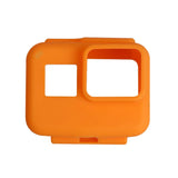 Silicone Border Frame Mount for Gopro Hero5 - Protective Cover - Blue - Rear View