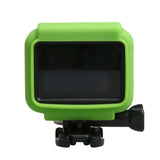 Silicone Border Frame Mount for Gopro Hero5 - Protective Cover - Blue