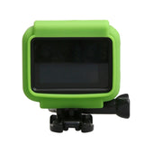 Silicone Border Frame Mount for Gopro Hero5 - Protective Cover - Blue - Extra Image