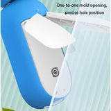 Charging Box Silicone Protective Case for Insta360 Go 2 - Blue - Top-Down View