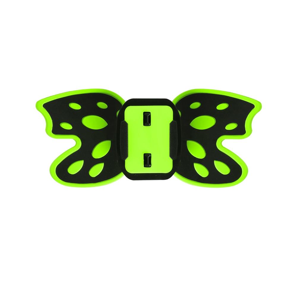 Gopro Helmet Mount Adapter - Butterfly Design - Blue