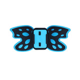Gopro Helmet Mount Adapter - Butterfly Design - Blue