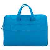 Portable 12 Laptop Bag - Single Shoulder - Blue - Top-Down View