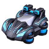 Remote Control Stunt Drift Car Toy - Creative and Electric - Blue - Side View