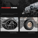 Off-road Climbing Truck for Kids with Wifi Control and Led Lights - Blue - Rear View