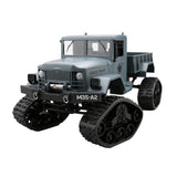 Off-road Climbing Truck for Kids with Wifi Control and Led Lights - Blue - Low Angle