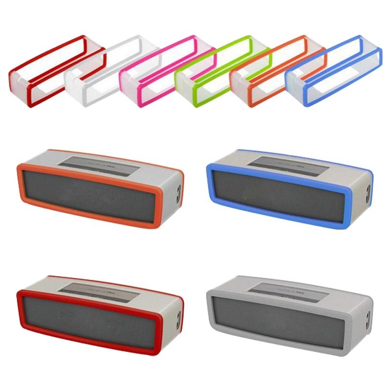 Portable Silicone Case for Bose Soundlink Mini 2 Bluetooth Speaker - Blue