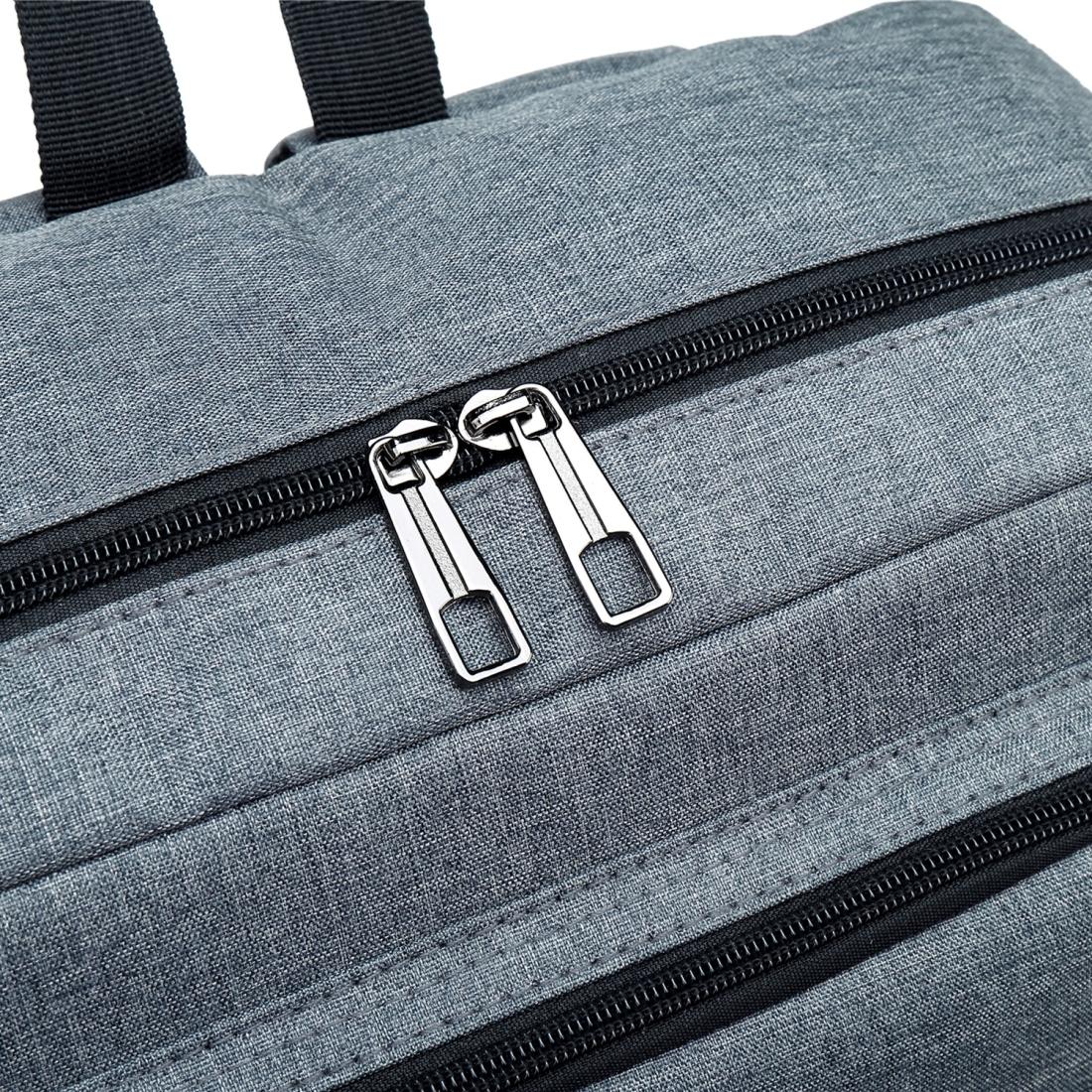 Stylish Notebook Tablet Backpack - Spacious & Casual - Blue