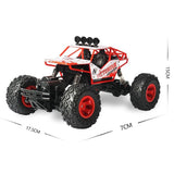 1 16 Wireless Remote Control Drift Off-road Toy Car - 2.4ghz - Blue - Top-Down View