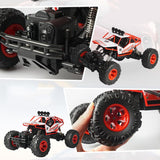 1 16 Wireless Remote Control Drift Off-road Toy Car - 2.4ghz - Blue - Rear View