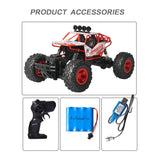 1 16 Wireless Remote Control Drift Off-road Toy Car - 2.4ghz - Blue - Low Angle