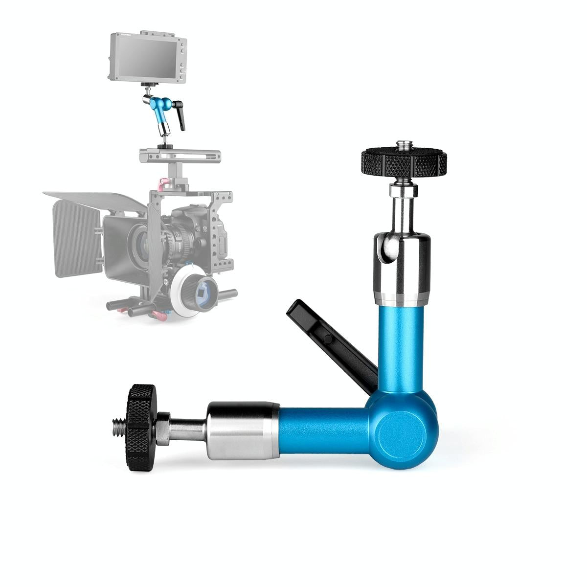 Flexible Articulating Arm - Adjustable Friction - Blue