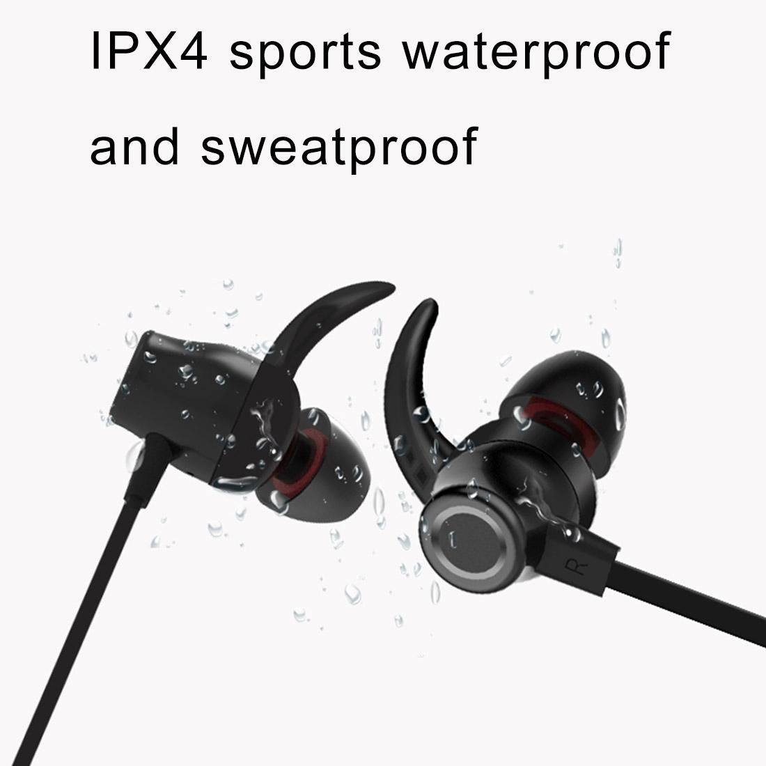 Waterproof X5 Sports Bluetooth Earbuds with Magnetic Design - Blue