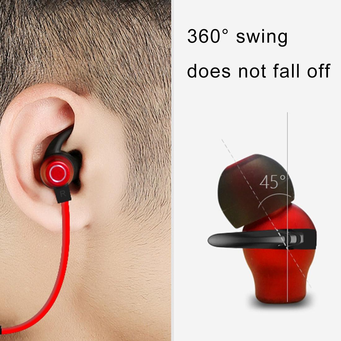 Waterproof X5 Sports Bluetooth Earbuds with Magnetic Design - Blue