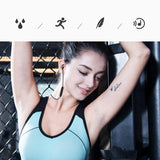 Waterproof X5 Sports Bluetooth Earbuds with Magnetic Design - Blue - Extra Image