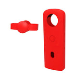 360 Camera Silicone Case with Lens Cover for Ricoh Theta Sc2 - Blue