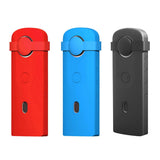 360 Camera Silicone Case with Lens Cover for Ricoh Theta Sc2 - Blue - Low Angle